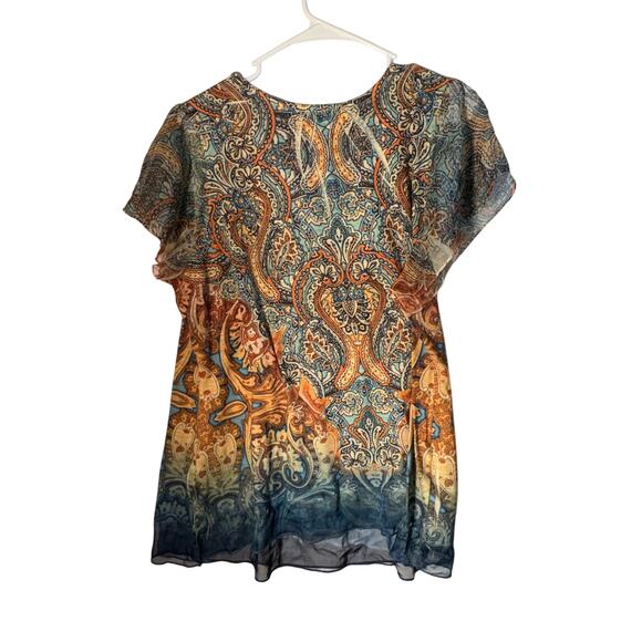 Boho One World Live And Let Live Ladies Top Size 2XL - Picture 5 of 10